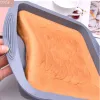 Molds Siliconen bakvormen geresiteerde ronde cakepan Nitaanval Bundt vormt Jello Buntcake Gelatin Loaf Bread Mold