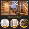 Decorative Flowers Decor Felt Ball Ornament Pompom Colorful Pendant Artificial Household Festival Party Favors Christmas Tree Wool