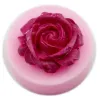 Moules réutilisables Bloom Rose Silicone Moule de gâteau 3D Flower Fondant Moule ACCESSOIRES DE BAKE CUTER