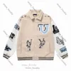 Louies Vuttion Mens Jacket Designer Baseball Jacket Luxury Vintage Jacket Letter Embroidery Louies Women Loose Causal Coats Graffitir Vuttion Jacket 5440