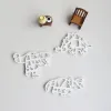 Stampi per cutter 3D per biscotti per dinosauro stampo biscotto in gola da zucchero stamping dessert cottura in plastica per cassette cucina accessori cucina strumenti