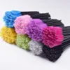 Herramientas 50pcs maquillaje desechable Cotton SwaB mini aplicadores de pestañas individuales Cepillos de pestañas Extensión de pestañas para maquillaje maquillaje