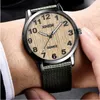 Wristwatches XINEW Brand es For Men Montre Homme Fashion Nylon Band Simple Sports Gifts Quartz Wristes Relogios Masculinos 2023 Q240426