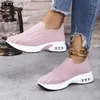 Casual Shoes 2024 Women Flat Sports Slip On Woman Lightweight Sneakers Chaussures Femme Basket Flats Breathable Running