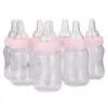 Party -Dekoration 12x Milchflaschen Babyparty Taufe Bevorzugt Mädchen Jungen Süßigkeiten Flasche kleine Fütterung zum Geburtstag