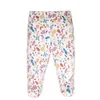 Broek 2024 Nieuwe babybroek 100% katoenen herfst lente pasgeborene jongens en meisjes broek kinderen met babykleding cartoonl2404