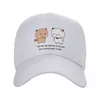 Berets Bubu Dudu Panda Bear Baseball Caps Adult gebogen Zonhoeden verstelbare polyester vishoed zomer