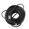 Webbkameror Escam 10m till 50 m Cat5 Ethernet Network Cable RJ45 Patch utomhusvattentäta LAN -kabeltrådar för CCTV POE IP -kamerasystem