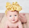 Fashion Gold Silver Color Big Bow Knot NABINA BASCHIO BASCHIO Elastico Bambini Shining bambini Accessori per capelli carini