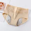 Women's Panties 1PC Cotton Menstrual For Women Periods Leakproof Monthly Menstruation Plus Size Ladies Briefs Underwear With Pocket