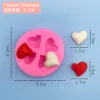 Moules Knows Love Shape Silicone Chocolates Moule Moule de boulangerie Moule pour biscuits de savon Bougies Fondant Outils Cupcake Decorating Dessert