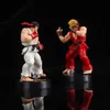 Action Toy Figures Street Fighting Game Action Picture Ken Masters Hoshi Ryu PVC Kawaii Toy Doll Room Decoration Boys Birthday Giftl2403