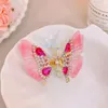 Hair Accessories Korean Style Butterfly Clip Fairy Hairpin Colorful Ornament Hanfu Party