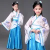 Vestido tradicional de hanfu tradicional de meninas