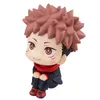 Actie speelgoed Figuren 10cm Q-Version Anime personage speelgoed anime meisje jujutsu kaisen personage yuji itadori gojo satori pvc actie karakter speelgoed kinderen cadeau2403