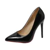 Dress Shoes Fashion High Heel Women 35-45 Plus Size Red Dunne Stiletto Banquet Wedding Sexy Pointed Toe Ladies Party