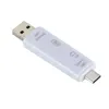 ANPWOO Type-C cinq dans un lecteur de carte multifonction OTG USB2.0 Micro Android Computer High-Speed Carte Reader TF Carte Extender