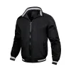 Vestes Image personnalisée 2024 Golf Jacket Men's Zip Jacket Veste de Bomber Hop Hop Street Hop Hop Veste pour hommes Plus Golf