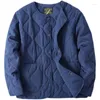 Охотничьи куртки мужская зимняя хлопчатобумажная куртка винтажная стиль твердый цвет толстая повседневная мода верхняя одежда рабочее пальто
