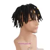 Black persons dirty braid wig hair piece style straight mop head perm firm high temperature silk