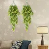 Decorative Flowers 1Pc Artificial Lavender Fake Flower Wall Hanging Vine Rattan Wedding Party Decor Fiori Artificiali Tuin Decoratie