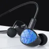 Наушники Letshuoer Soloist Hifi IEMS ИНЕРЕВЫЕ ПОДКАЖИ ДИНАМИЧЕСКИЙ Драйвер с двойным штифтом occ 2,5 мм сбалансированного кабеля и 4,4 мм адаптер