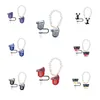 2Pcs/Set Cartoon Straw Covers Straw Toppers Cheerleading Pearl Pendant For Cup Drinking Straws Charm Accessories