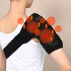 Aparecimento de ombro elétrico Massageador de joelho aquecido Massagem Black Support Strap com três níveis ajustáveis de aquecimento 240424