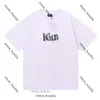 Kith High Quality Designer Mens T Shirt Street Trendy Printed Short Sleeve Cotton Kith Shirt Casual Loose Quick Drying Womens T Shirt Luxury Brand Kith T Shirt 8904