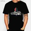 T-shirts masculins 2024 New Mens Leisure Hip Hop Hip Hop Integrated Rally Car Imprimer T-shirt Rally Race Mens Ultra Fine T-shirtxw