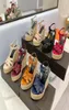 Yüksek Topuklu Kadın Sandalet Klasik Patent Kırmızı Kalın Alt Işık Halat Dokuma Çapraz Kemer Balıkçıları Ayakkabı Lüks Tasarımcı WI1672601
