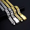 14mm Miami 925 Sterling Silver Gold Bated Men colar Iced Out Hiphop Jewelry Diamond Moissanite Cuban Link Chain