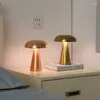 테이블 램프 EST 램프 LED 터치 터치 3 색 디밍 레스토랑 레스토랑 침대 옆 장식 어두운 침실 장식 나이트 라이트
