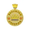 الهيب هوب المثلج الماس Sier Crown و Star صنعت تصميم شخصي جديد بلينغ قلادة مخصصة للمجوهرات