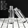 10/25pcs 25 ml leere Parfümflasche rundes Glasspray -Sprühbehälter Duft Sprühgerät Atomizer Reisen tragbare nachfüllbare 240425