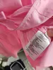 Women's Blouses Zadigant Spring Bow Tie Babydoll losse korte mouwen katoenen roze shirt Top voor vrouwen
