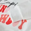 Kledingsets SUEFUNSKRY BABY BOY 2PCS Outfits Valentijnsdag Letter Print Sweatshirt met lange mouwen en elastische broek Peuter herfstkleding
