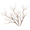 Fleurs décoratives 3 pcs La célébration fausse branche d'arbre LED Home Decor Branches pour décoration vase