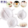 Molds 3 stcs/set Dumpling Molds Druk op ravioli deeg gebak taart diy dumpling maker gyoza schimmelgereedschap gemakkelijk dumpling mal keuken gereedschap gereedschap