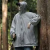 F P Düzenli Marka Saldırı Takımı Erkekler ve Kadınlar S gevşek oturan güneş koruma giysileri Fonksiyonel tarzı iş kıyafetleri kapüşonlu ceket