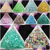 Rhinestones 10000 st påse SS12 M Color Jelly Ab Resin Crystal Flatback Super Glitter Nail Art Strass Wedding Decoration Beads Non 241C DHCLJ