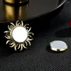 Brooches Bauhinia Rhinestone Scarf Pins Big Flower Crystal Brooch For Women Fashion Pin Jewelry Wedding Bridesmaid Gifts