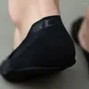 Calzini da uomo uomini maschi maschio bianco calzino corto pantofole estate uomo silicone non slittamento invisble di nylon caviglia sottile casual traspirato