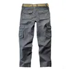 Pantalones para hombres para hombres pantalones de bolsillo de tres vías con múltiples bolsillos al aire libre Pantsl2404