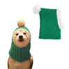 Hundkläder julhatt halloween huvudtäckning teddy bichon skrämmande huvudbonad husdjur söta roliga huvudbonadsvaror