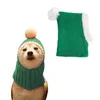 Dog Apparel Christmas Hat Halloween Head Cover Teddy Bichon Frightening Headdress Pet Cute Funny Headgear Dressing Articles