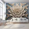 Tapestries tapijt Retro cool kleur mandala bloem achtergrond hangende doek noordse stijl woonkamer muurdecoratie van hoge kwaliteit tapijt