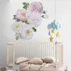 Wall Stickers AsyPets Peony Pattern For Home Living Room Bedroom Decoration