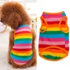 Vestido de cachorro de cachorro de cachorro, cão de cachorro de cachorro cistas de cistas rodovias listras de pet summer roupas de vestuário de vestuário size m d240426