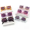 Cute Cat Kids Sunglasses New Eyeglasses Boys/Girls Bow Glasses Baby Lovely Lentes De Sol Mujer UV400